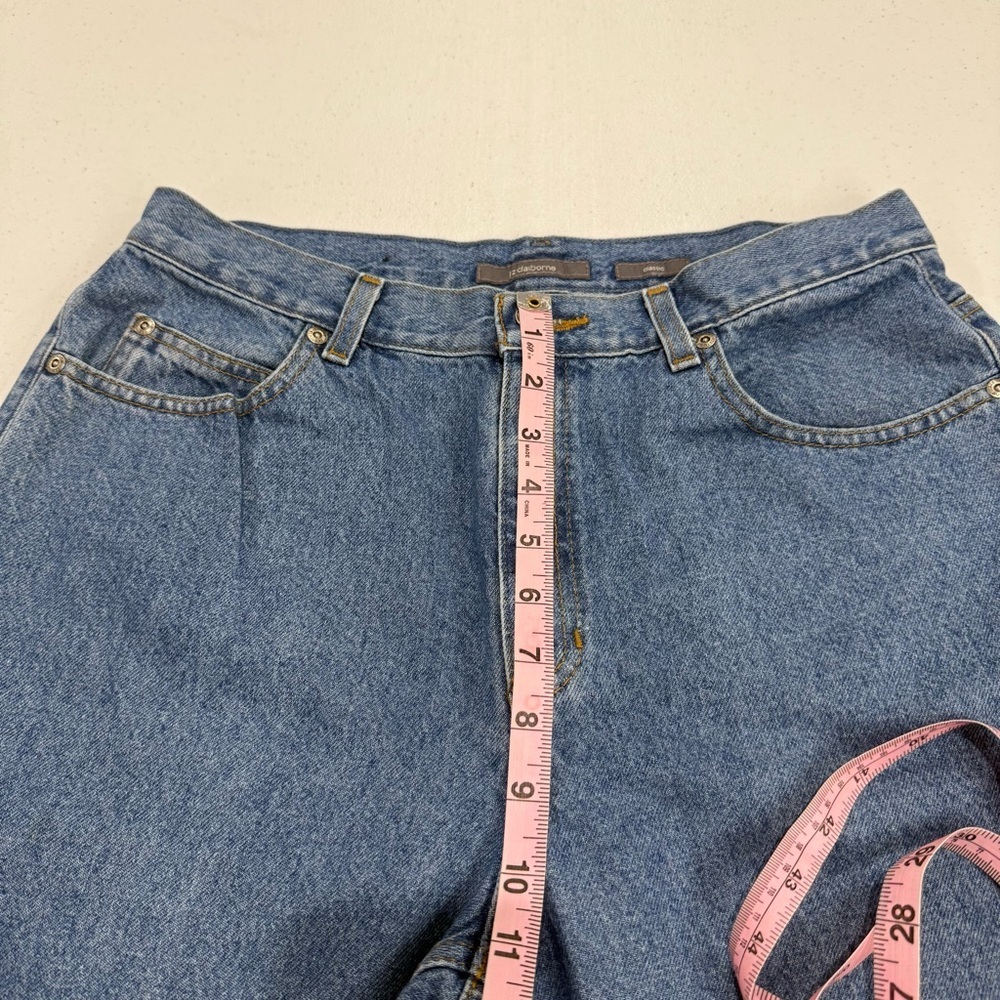 Liz Claiborne Classic Jeans Medium Wash Denim Mom High Waist Women’s Size 12R - Picture 5 of 13